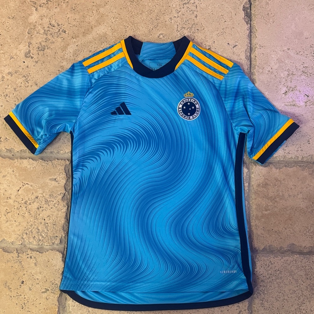 adidas Kids Blue Shirt